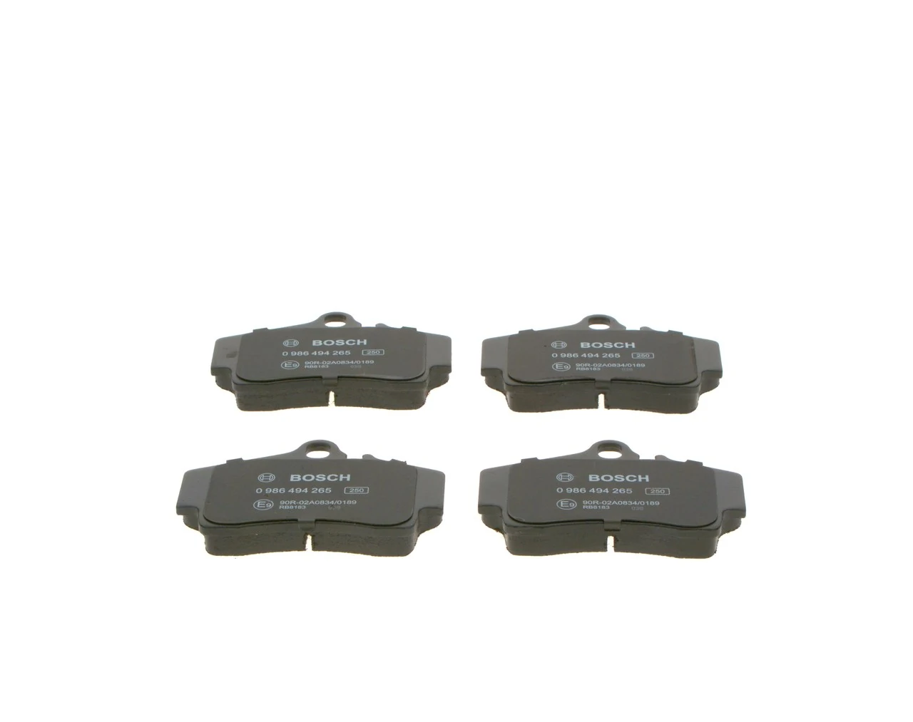 Задні гальмівні колодки Bosch 0986494265 ціна, від 23.35 USD