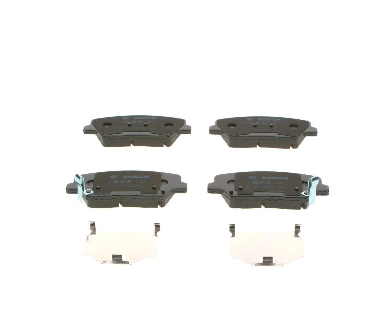 Гальмівні колодки Bosch 0986494981 ціна, від 38.94 USD