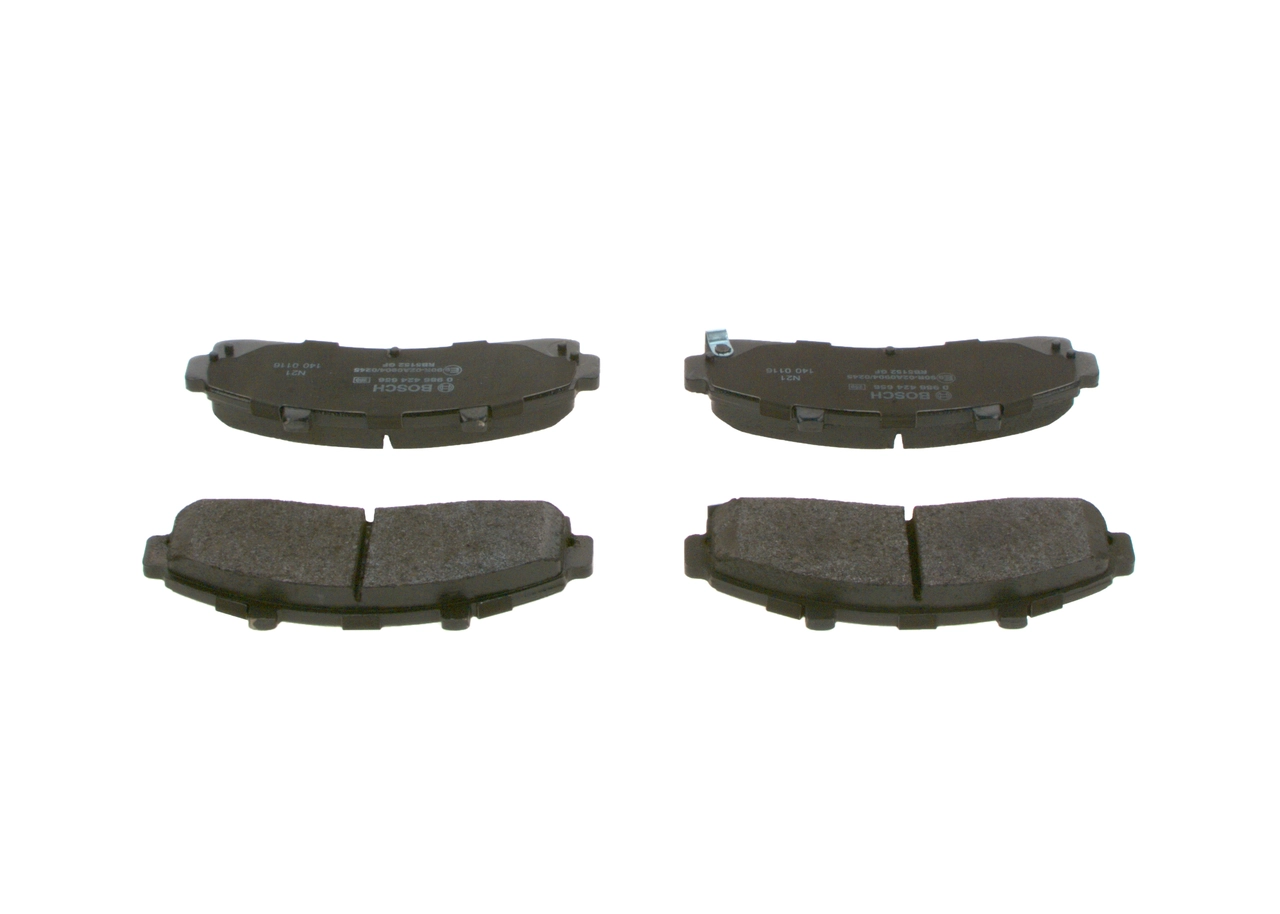 0986424656 Bosch Передні гальмівні колодки