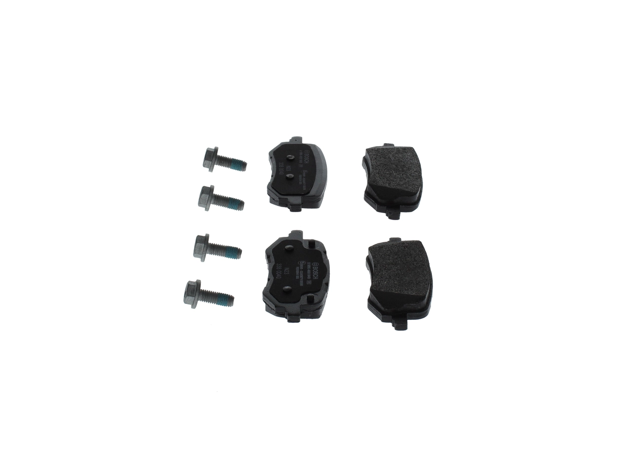 Задні гальмівні колодки Bosch 0986460049 ціна, від 40.63 USD