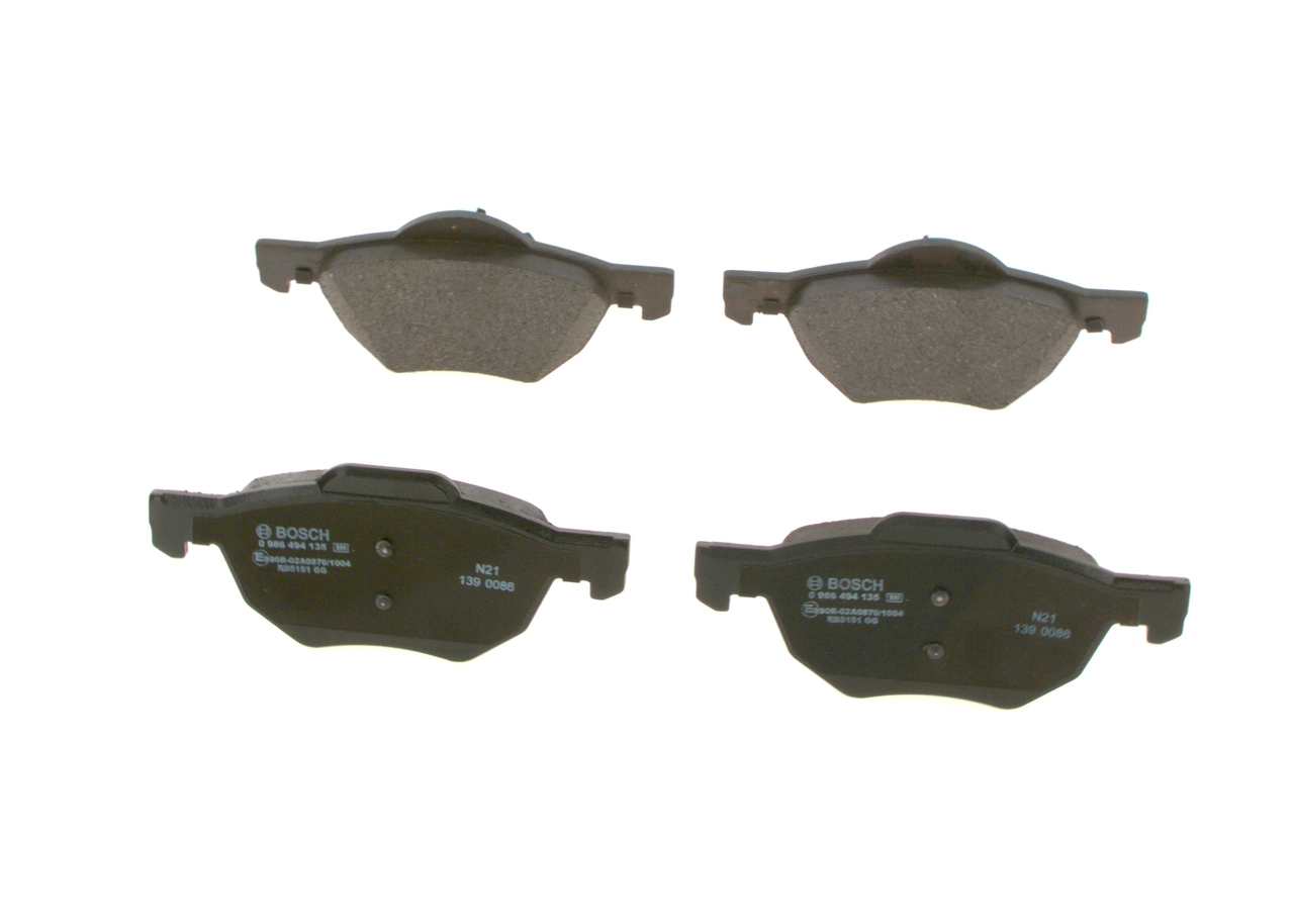 Гальмівні колодки Bosch 0986494135 ціна, від 36.23 USD