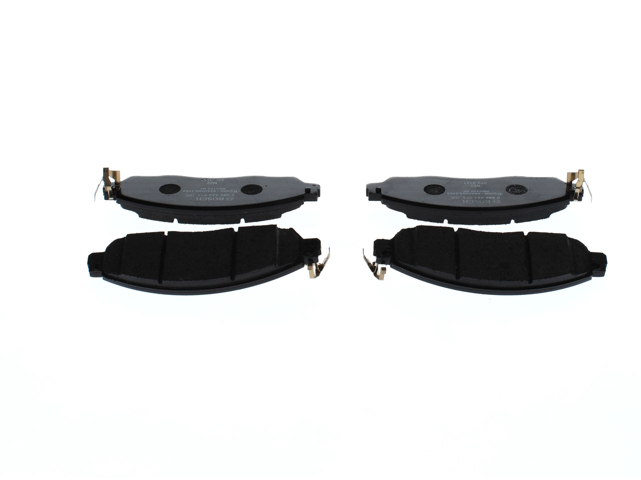 0986424973 Bosch Передні гальмівні колодки