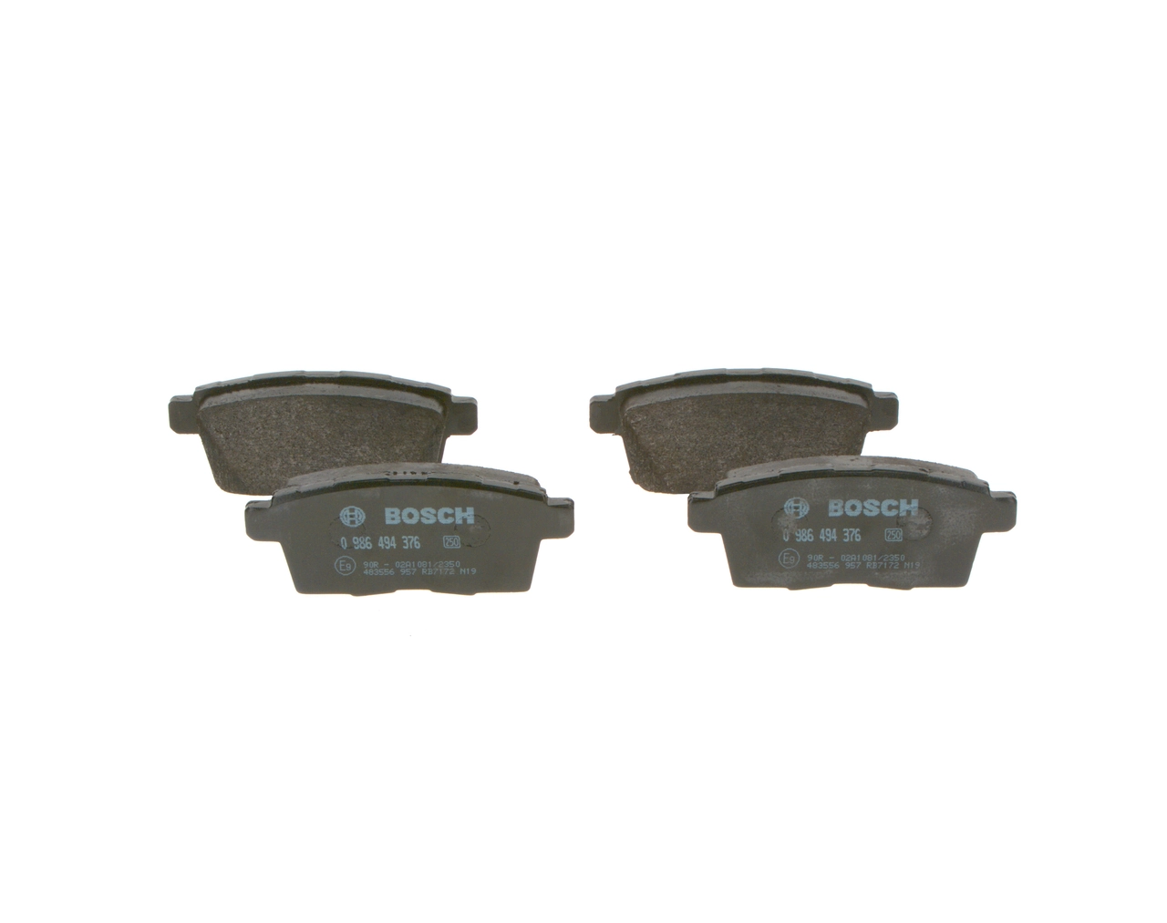 Купити 0986494376 Bosch Задні колодки