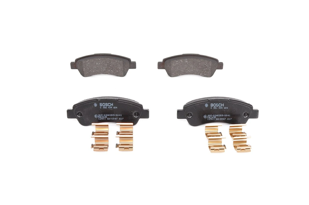 0986494604 Bosch Колодки гальмівні задні, дискові