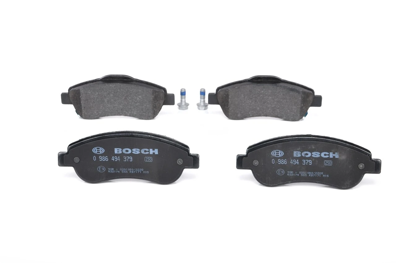 Купити 0986494379 Bosch Колодки гальмівні передні, дискові