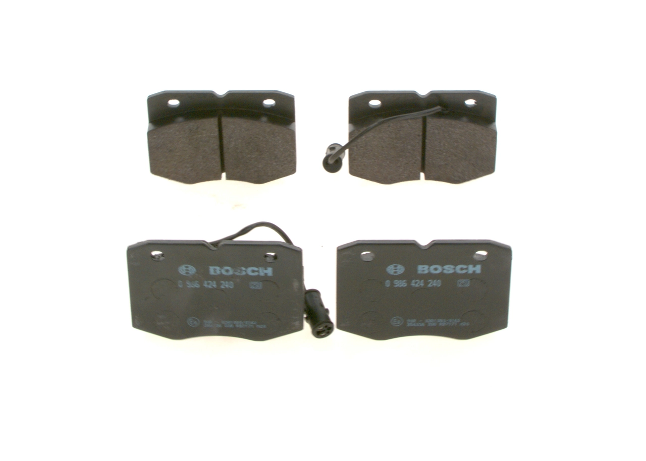 Гальмівні колодки Bosch 0986424240 ціна, від 16.77 USD