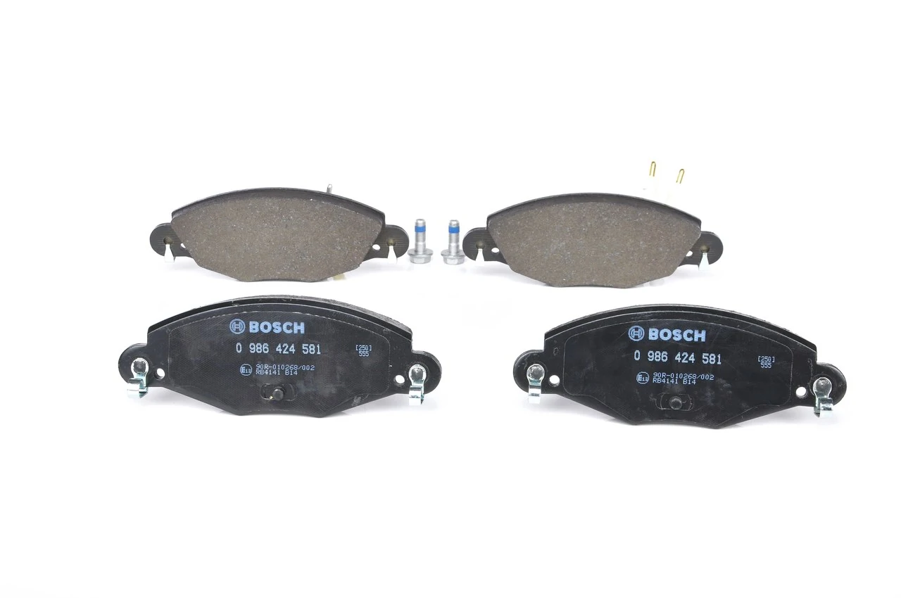 0986424581 Bosch Передні гальмівні колодки