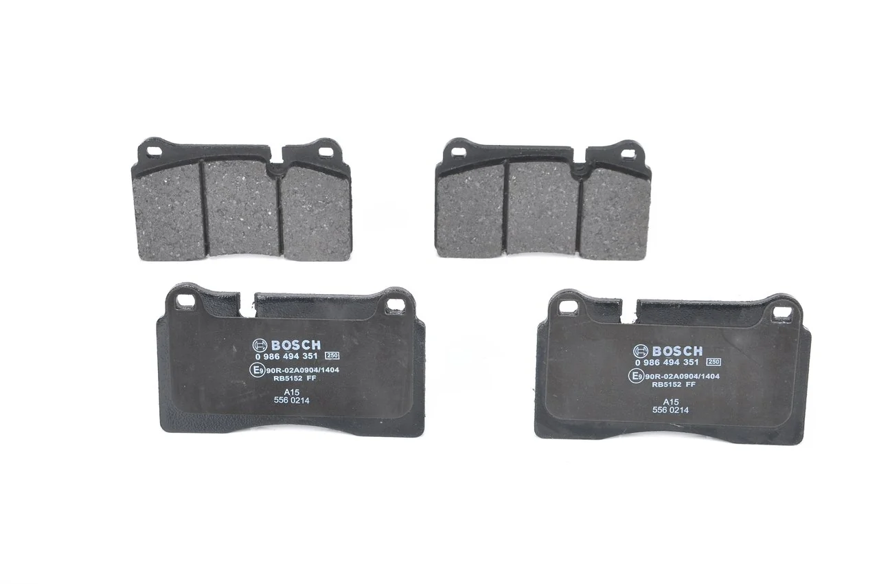 0986494351 Bosch Передні гальмівні колодки