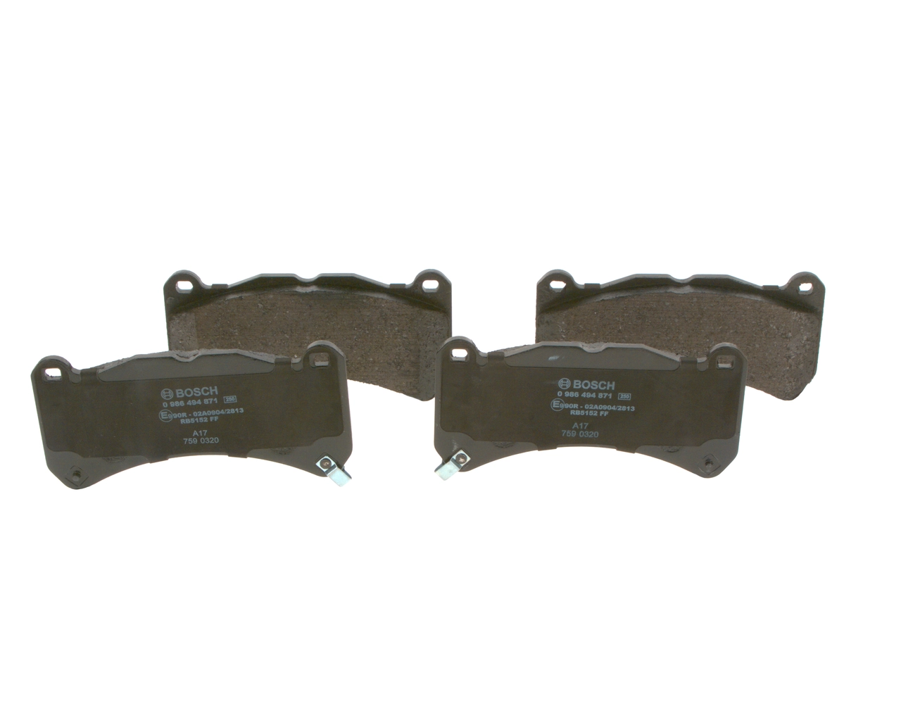 Тормозні колодки Bosch 0986494871
