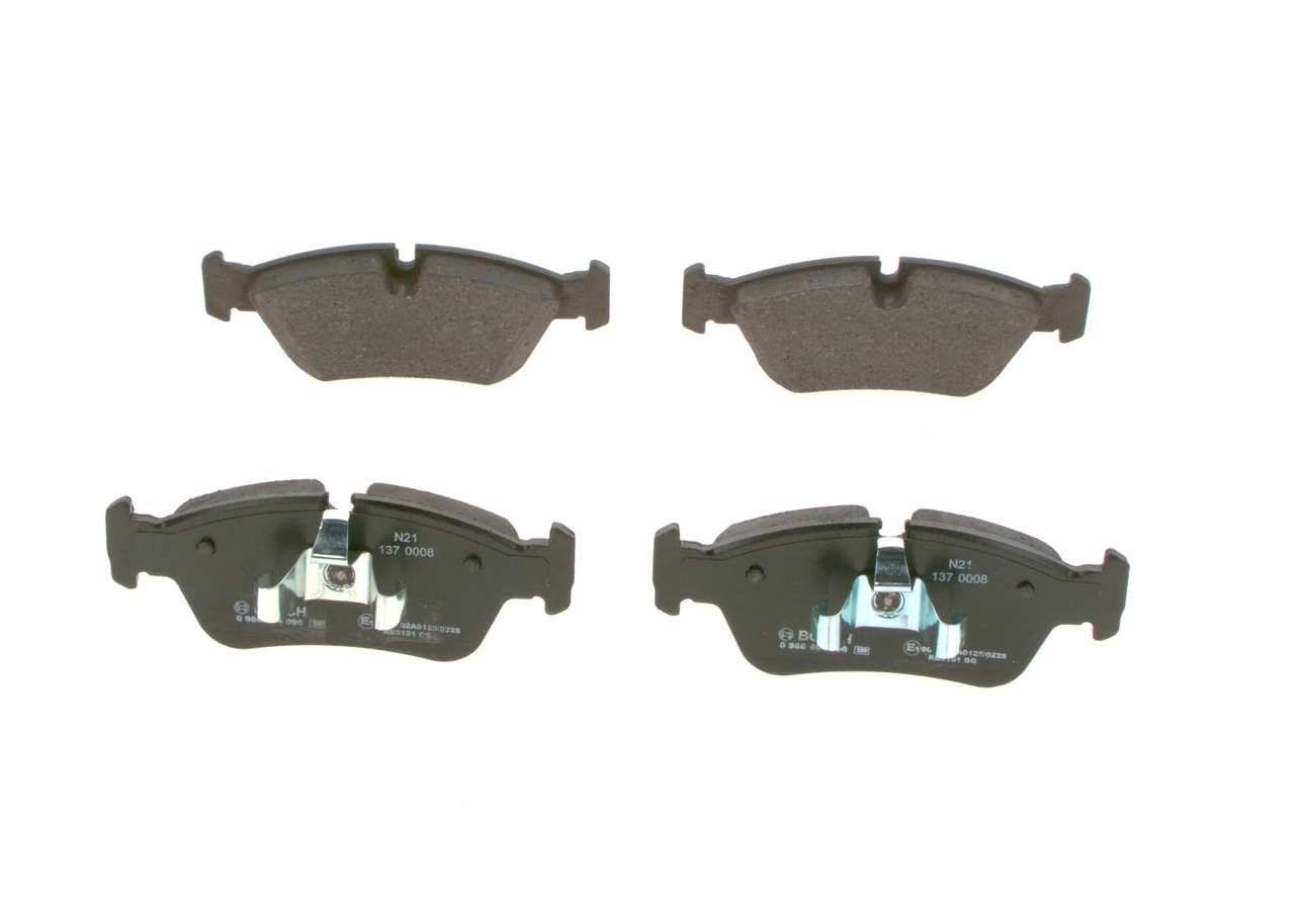 Купити 0986494096 Bosch Колодки гальмівні передні, дискові