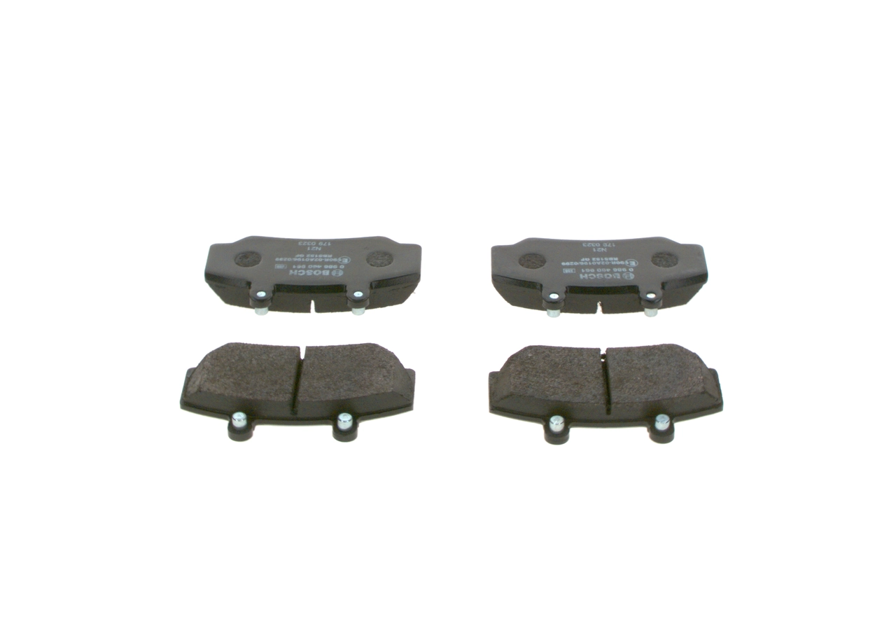 Гальмівні колодки Bosch 0986460961 ціна, від 16.65 USD