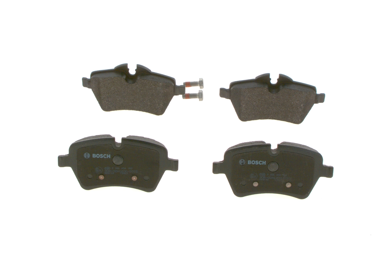 Купити 0986494168 Bosch Колодки гальмівні передні, дискові