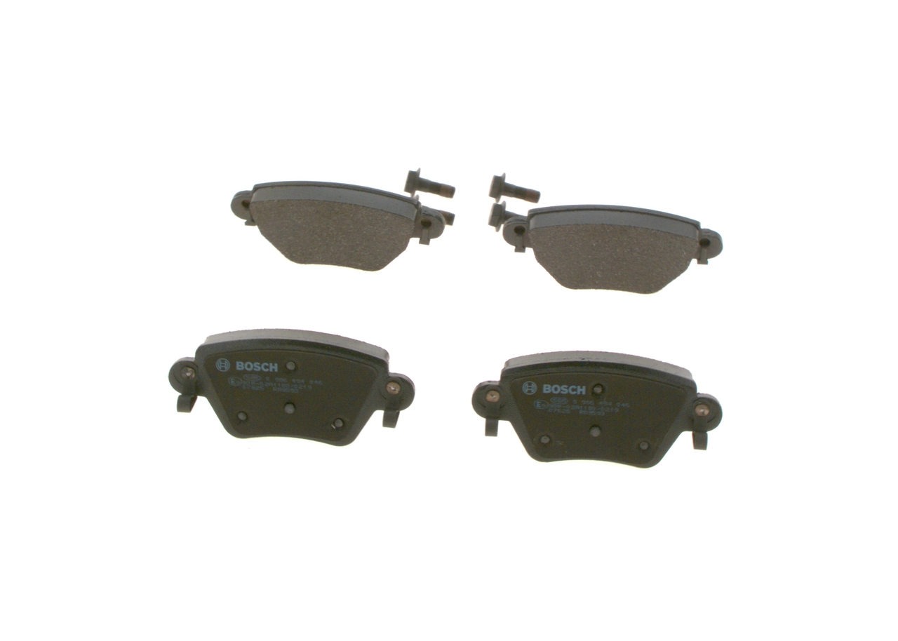0986494046 Bosch Колодки гальмівні задні, дискові