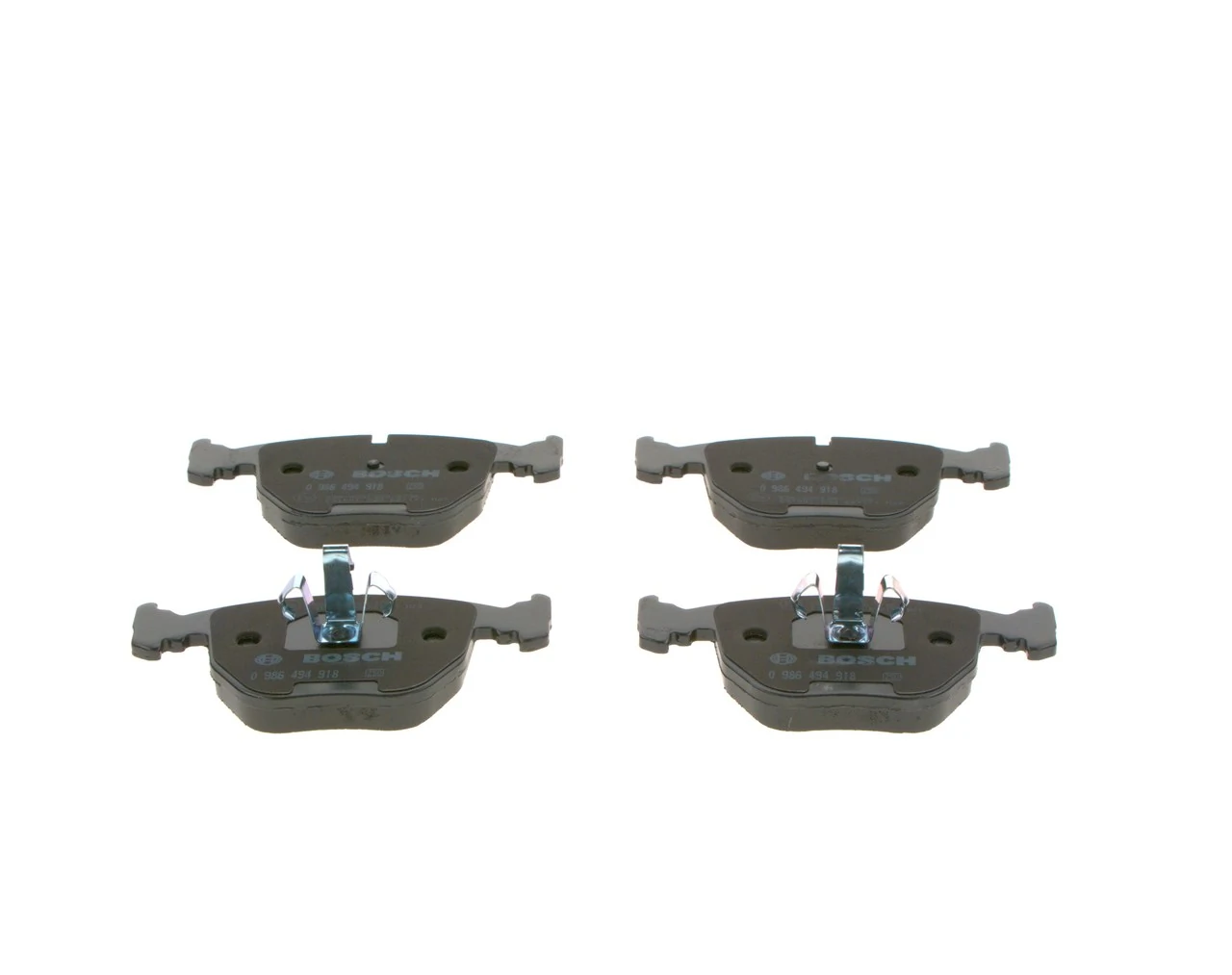 Задні гальмівні колодки Bosch 0986494918 ціна, від 108.01 USD