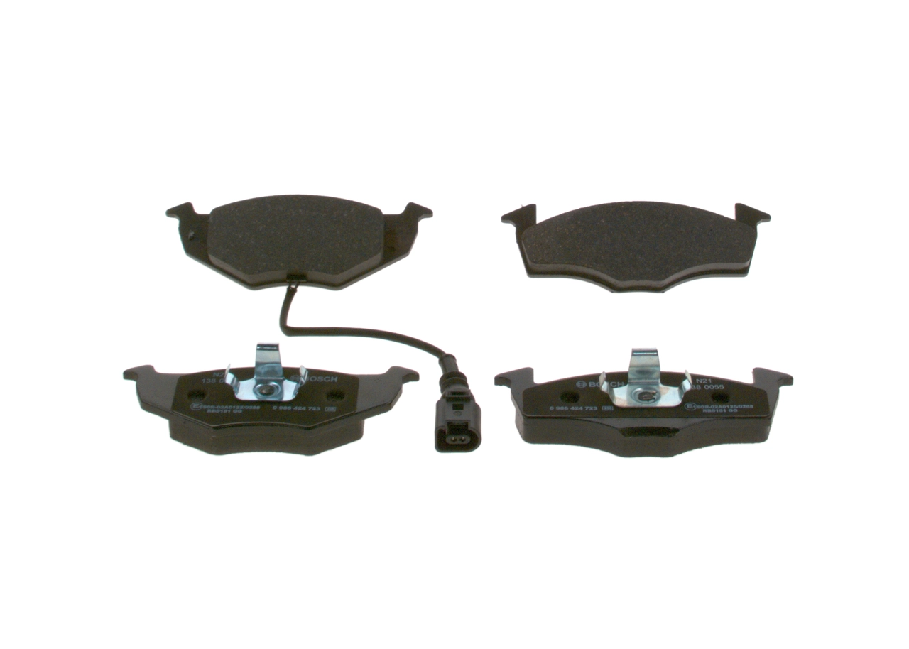 Купити 0986424723 Bosch Колодки гальмівні передні, дискові