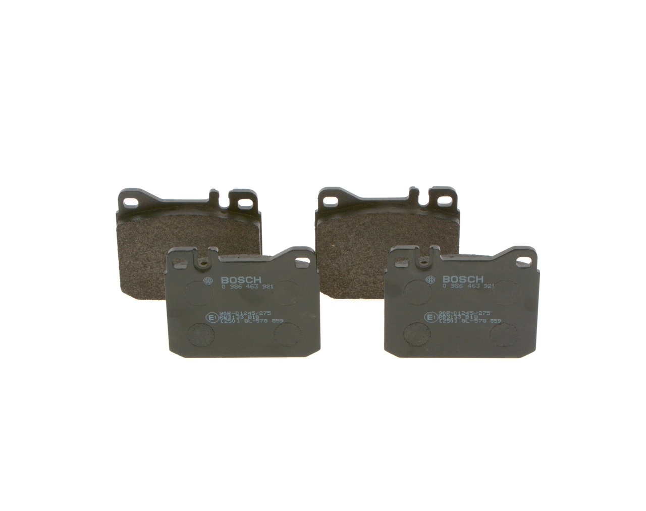 0986463921 Bosch Передні гальмівні колодки