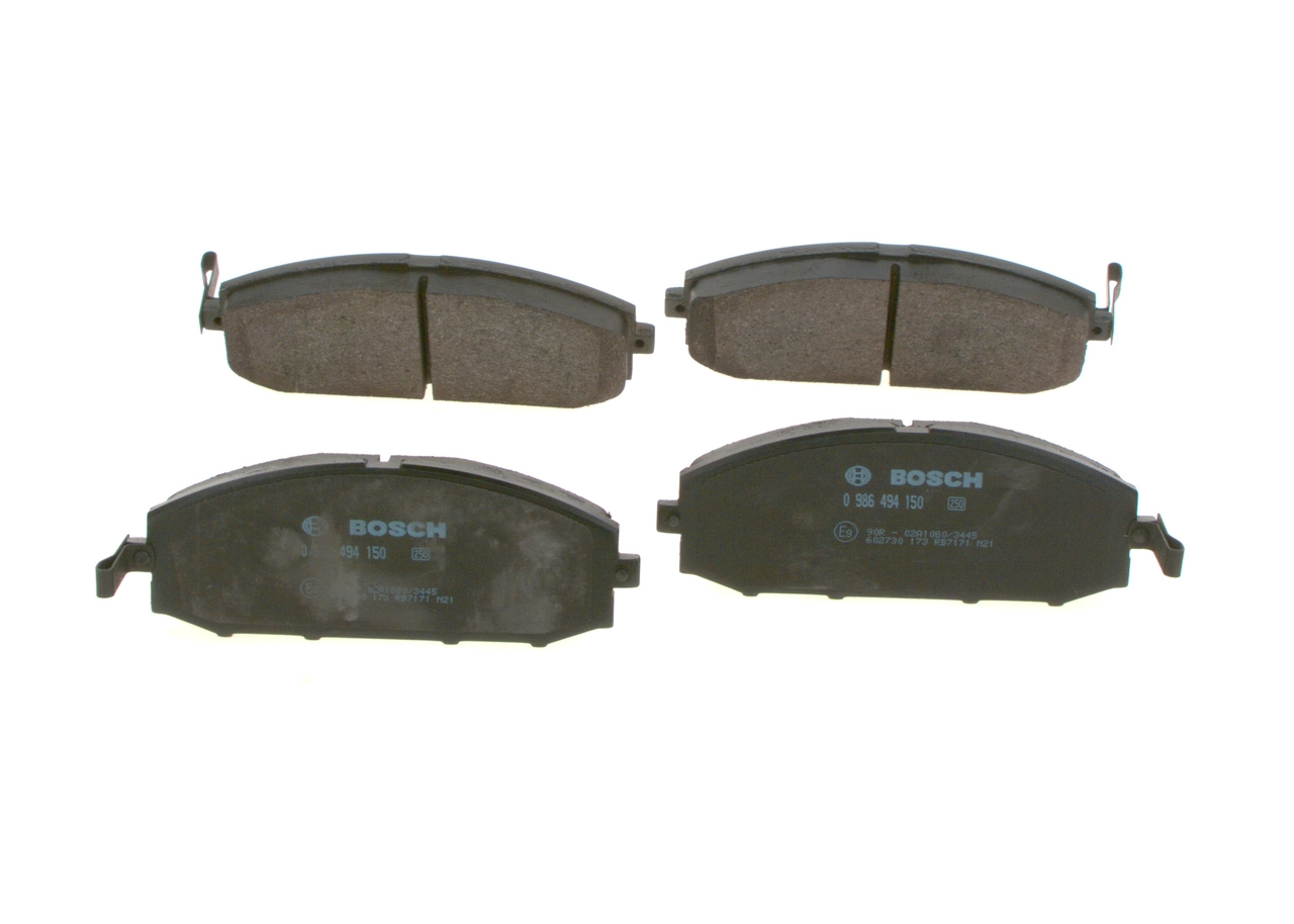 Гальмівні колодки Bosch 0986494150 ціна, від 33.16 USD