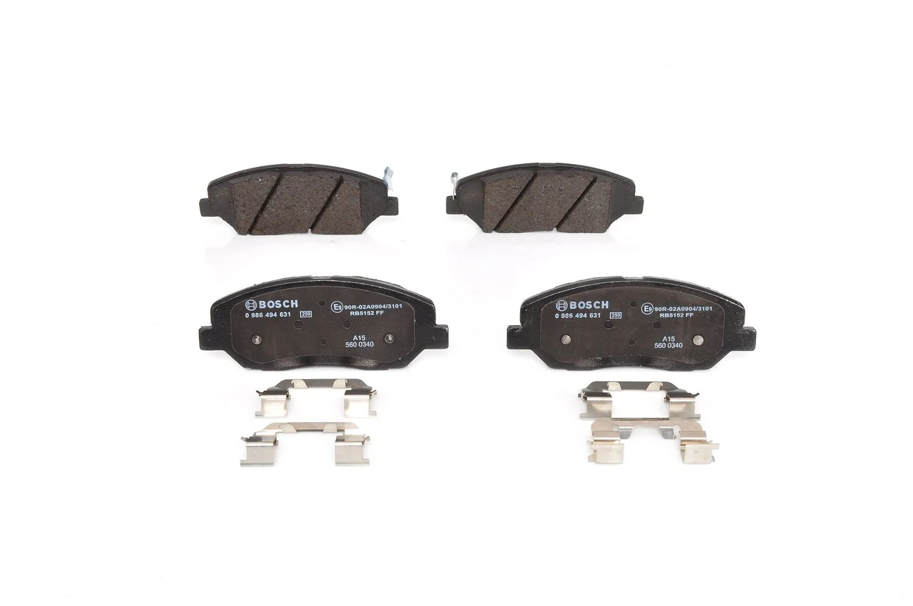 Купити 0986494631 Bosch Колодки гальмівні передні, дискові