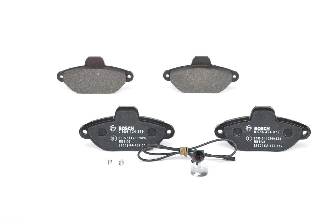 Гальмівні колодки Bosch 0986424379 ціна, від 16.63 USD