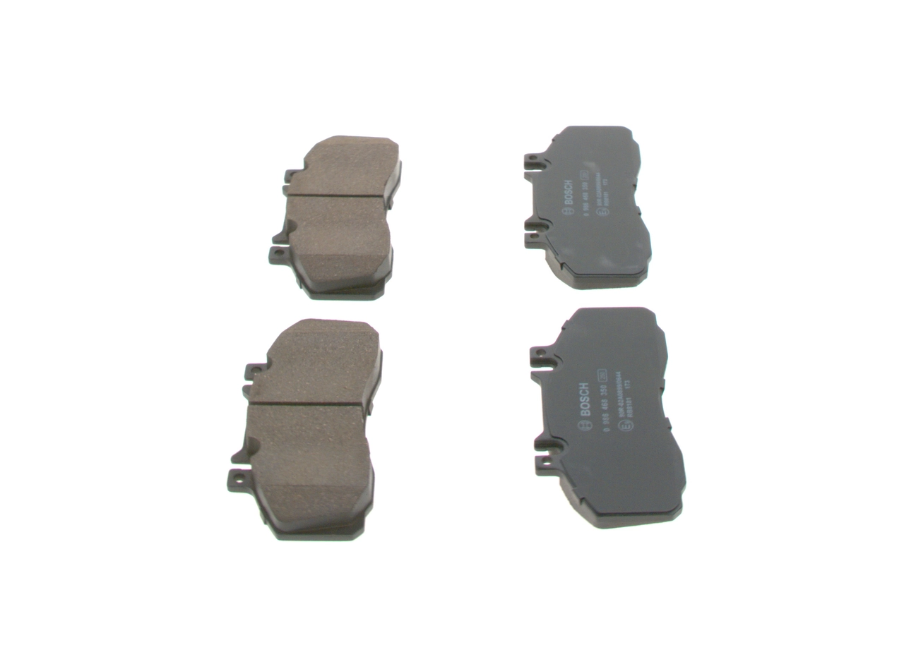 Задні гальмівні колодки Bosch 0986468350 ціна, від 48.54 USD