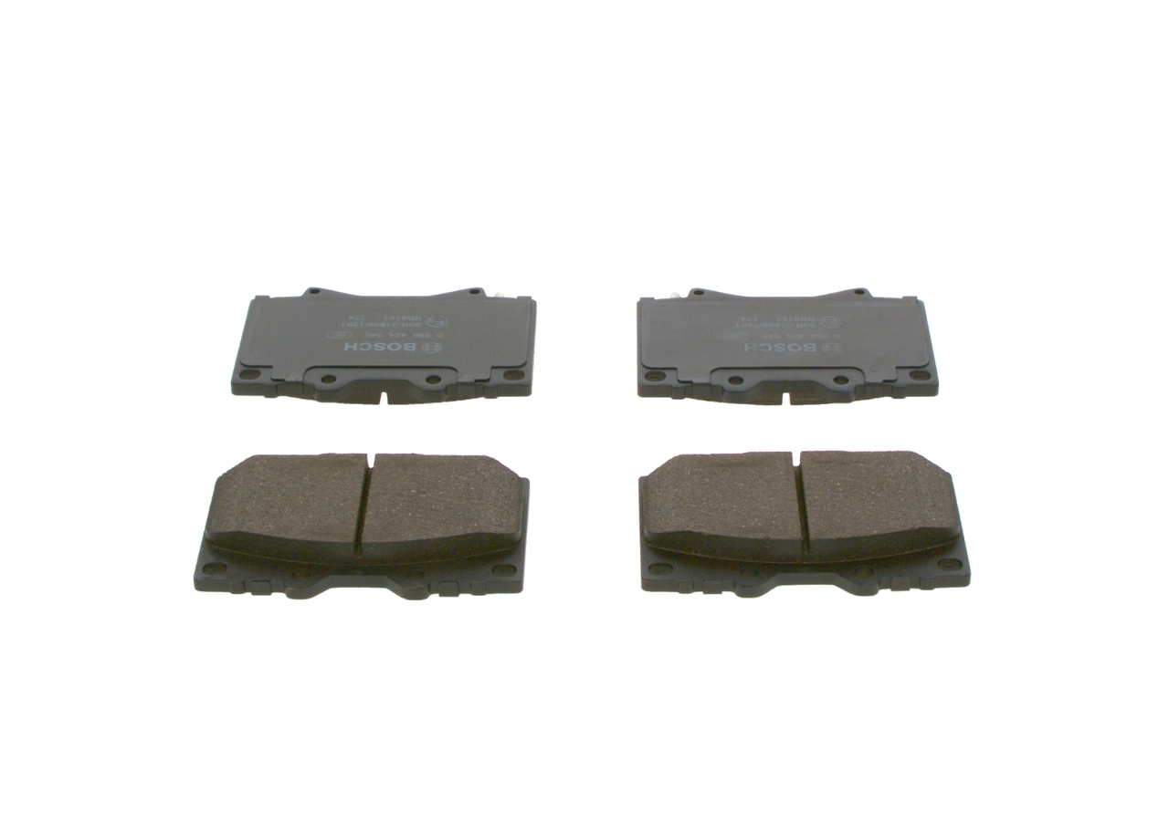 Купити 0986424640 Bosch Колодки гальмівні передні, дискові