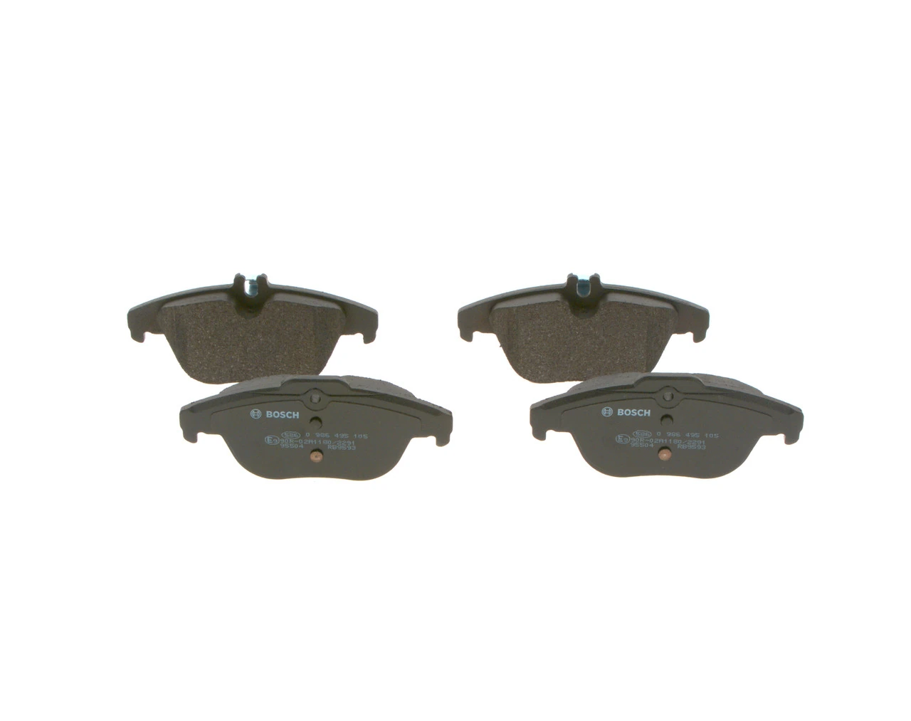 Купити 0986495105 Bosch Задні колодки