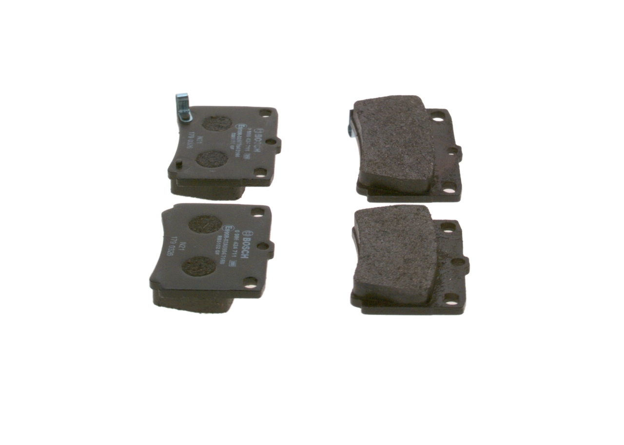 Задні гальмівні колодки Bosch 0986424711 ціна, від 24.64 USD