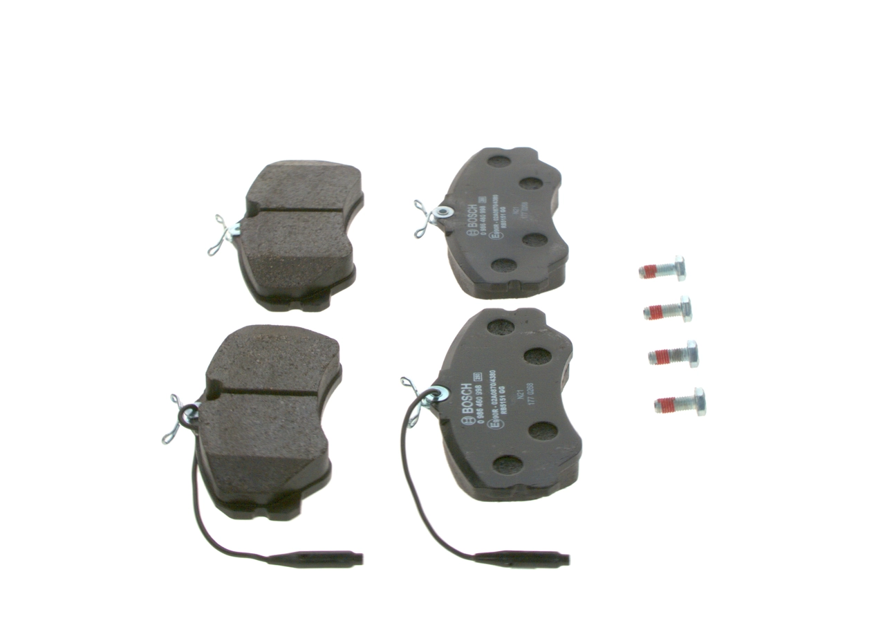 Купити 0986460998 Bosch Колодки гальмівні передні, дискові