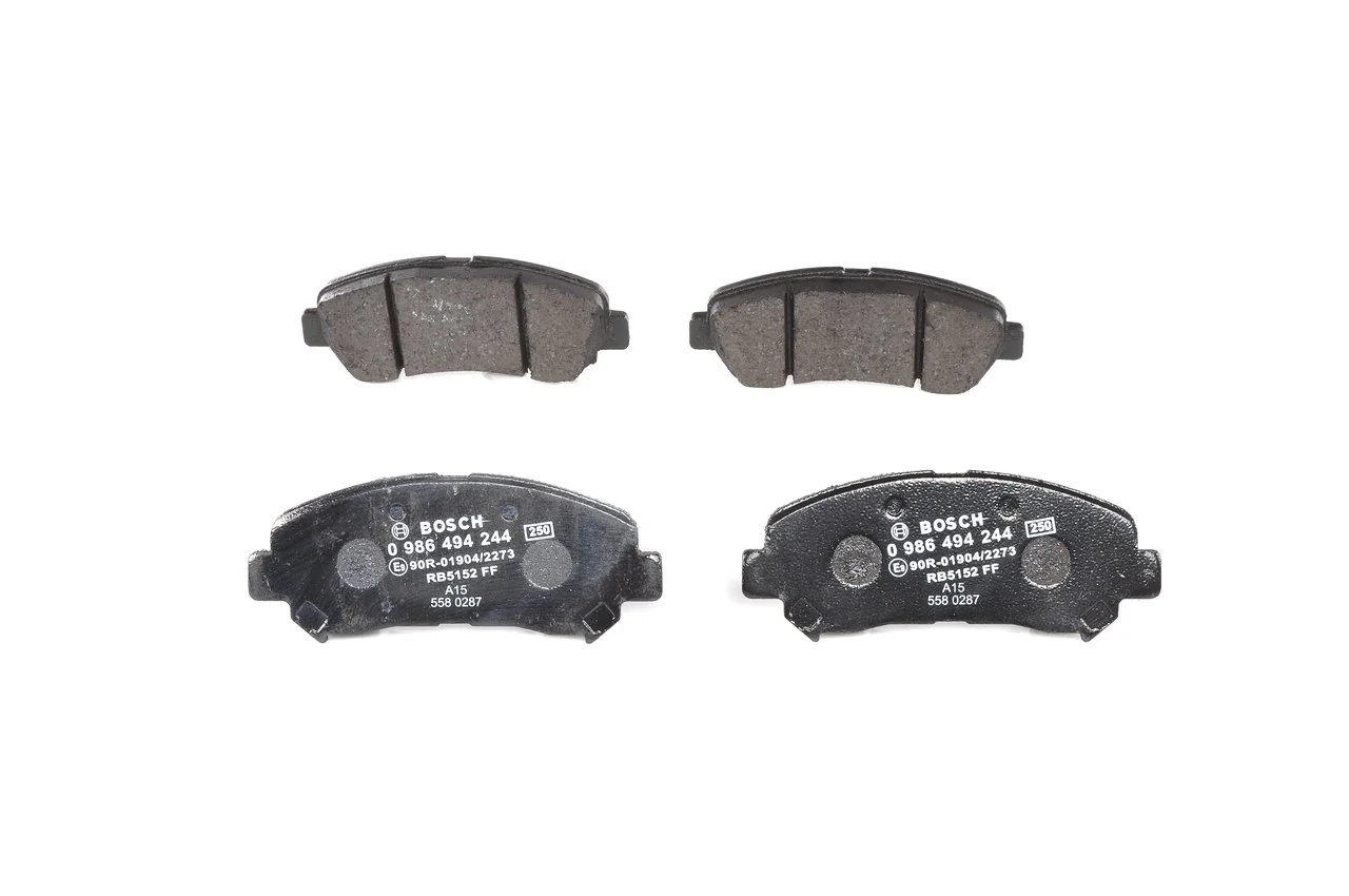 Передні тормозні колодки 0986494244 Bosch