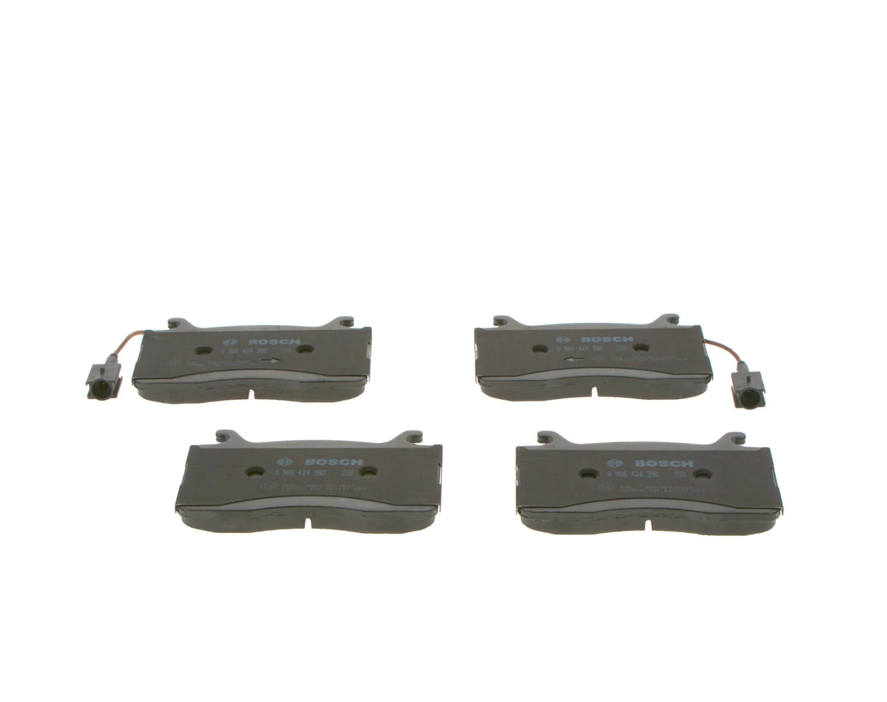 Купити 0986424390 Bosch Колодки гальмівні передні, дискові