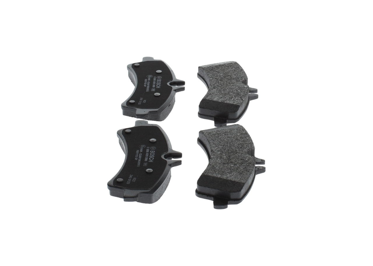 0986495099 Bosch Колодки гальмівні задні, дискові