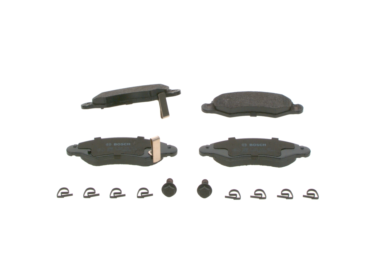 Купити 0986494458 Bosch Колодки гальмівні передні, дискові
