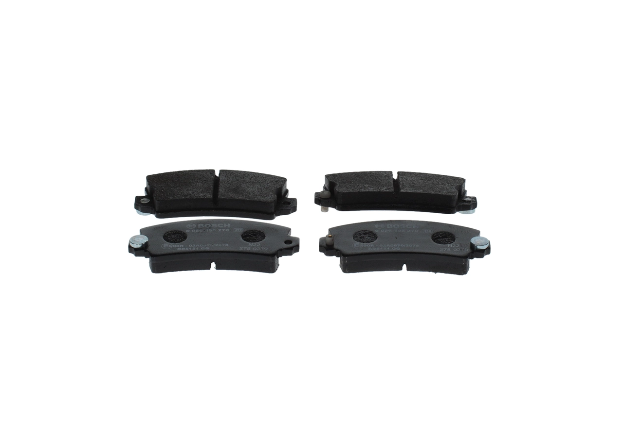 0986495270 Bosch Передні гальмівні колодки