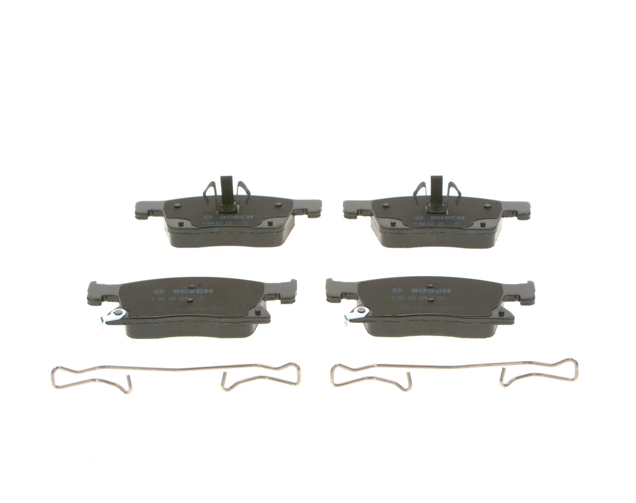 Передні тормозні колодки 0986424329 Bosch