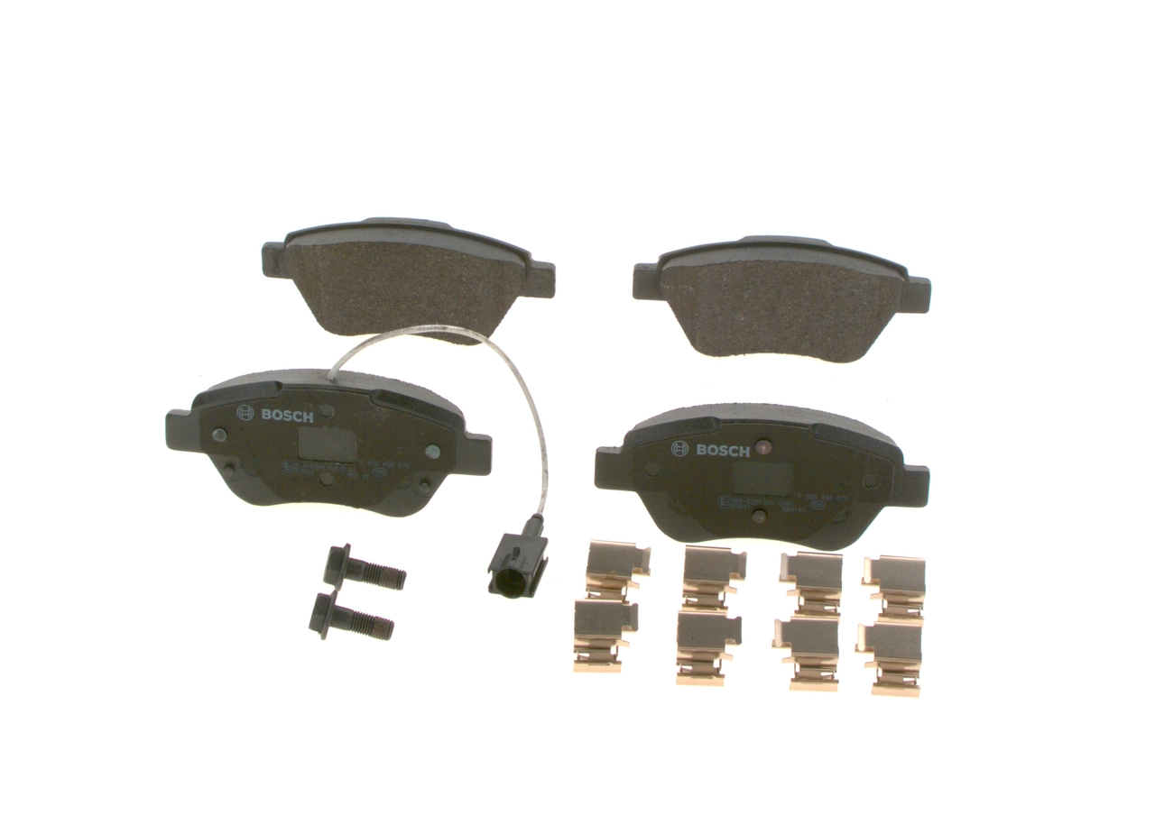 Купити 0986494070 Bosch Колодки гальмівні передні, дискові