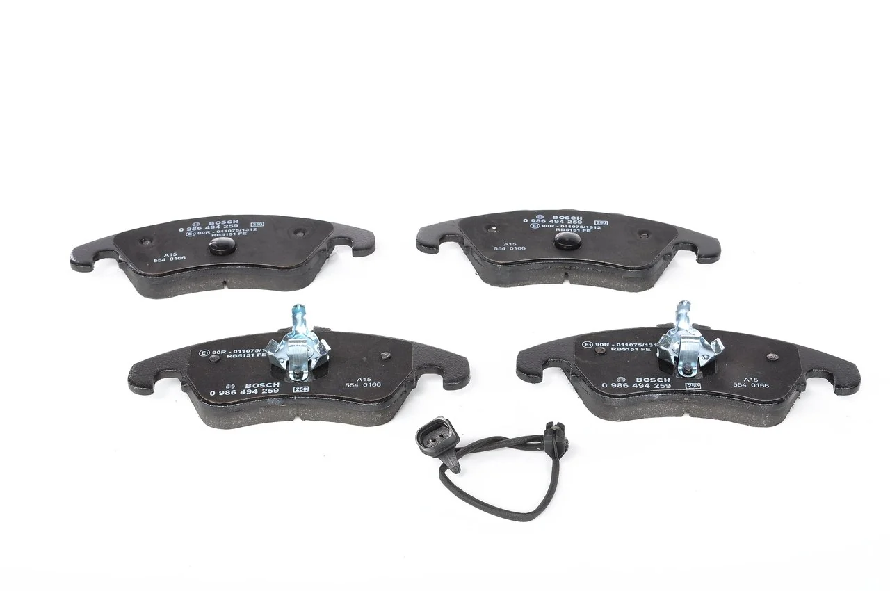 0986494259 Bosch Передні гальмівні колодки