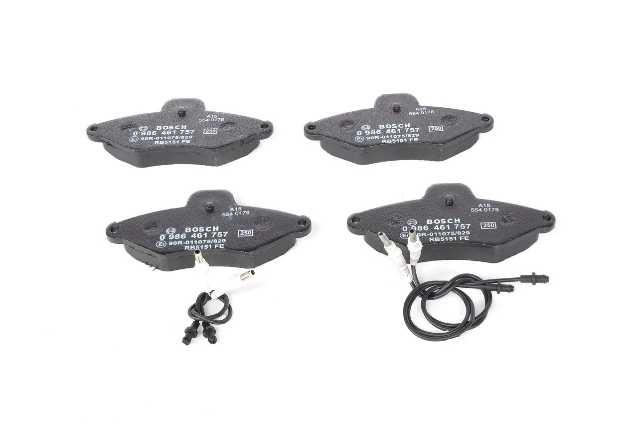 Гальмівні колодки Bosch 0986461757 ціна, від 17.25 USD