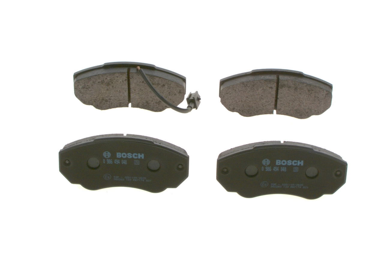 Гальмівні колодки Bosch 0986494048 ціна, від 19.89 USD