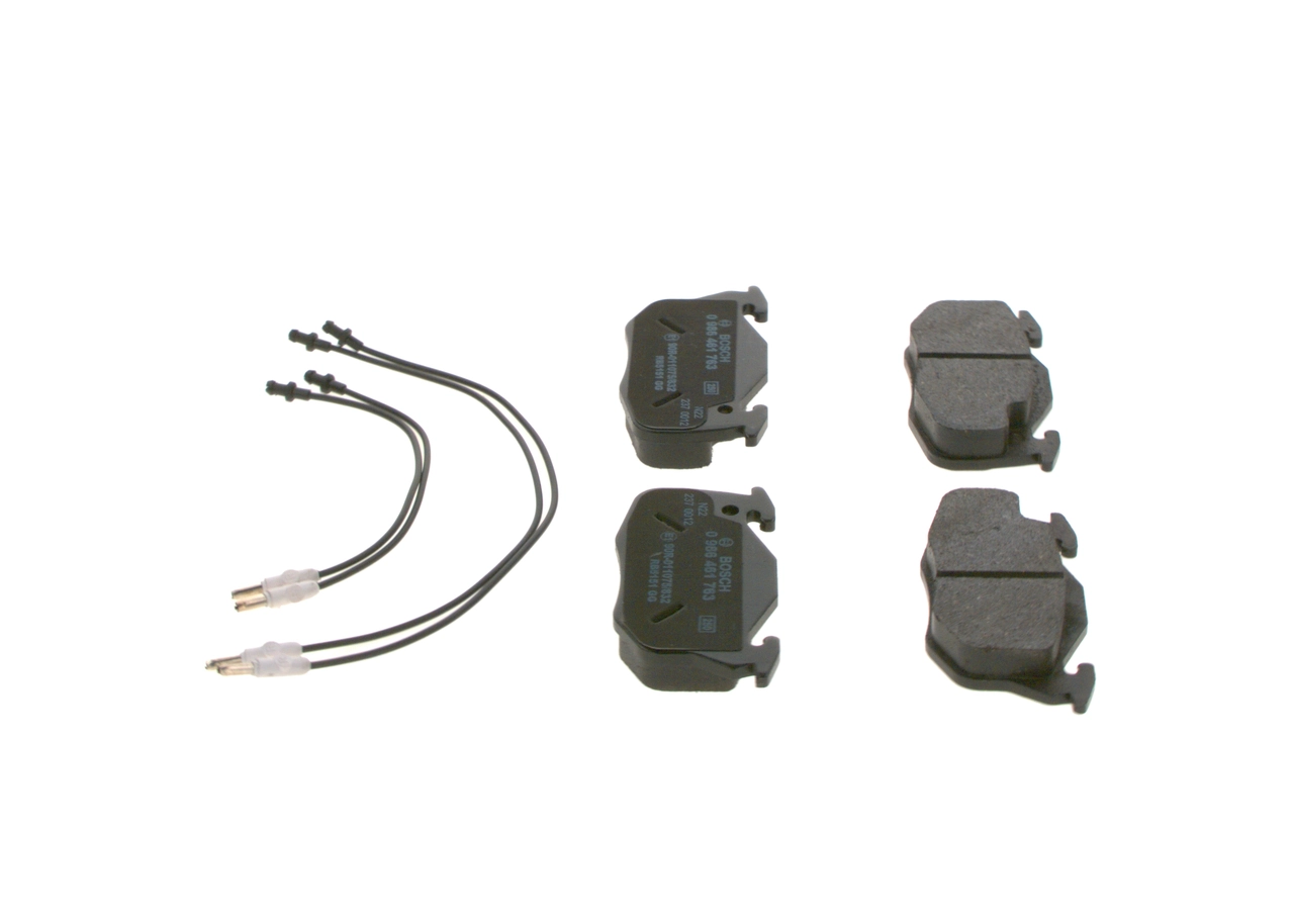 0986461763 Bosch Передні гальмівні колодки