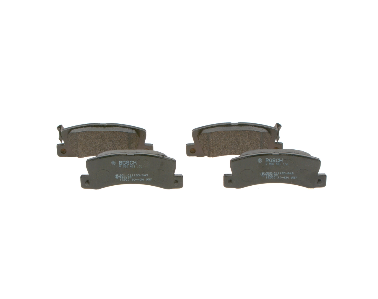 Купити 0986461136 Bosch Задні колодки