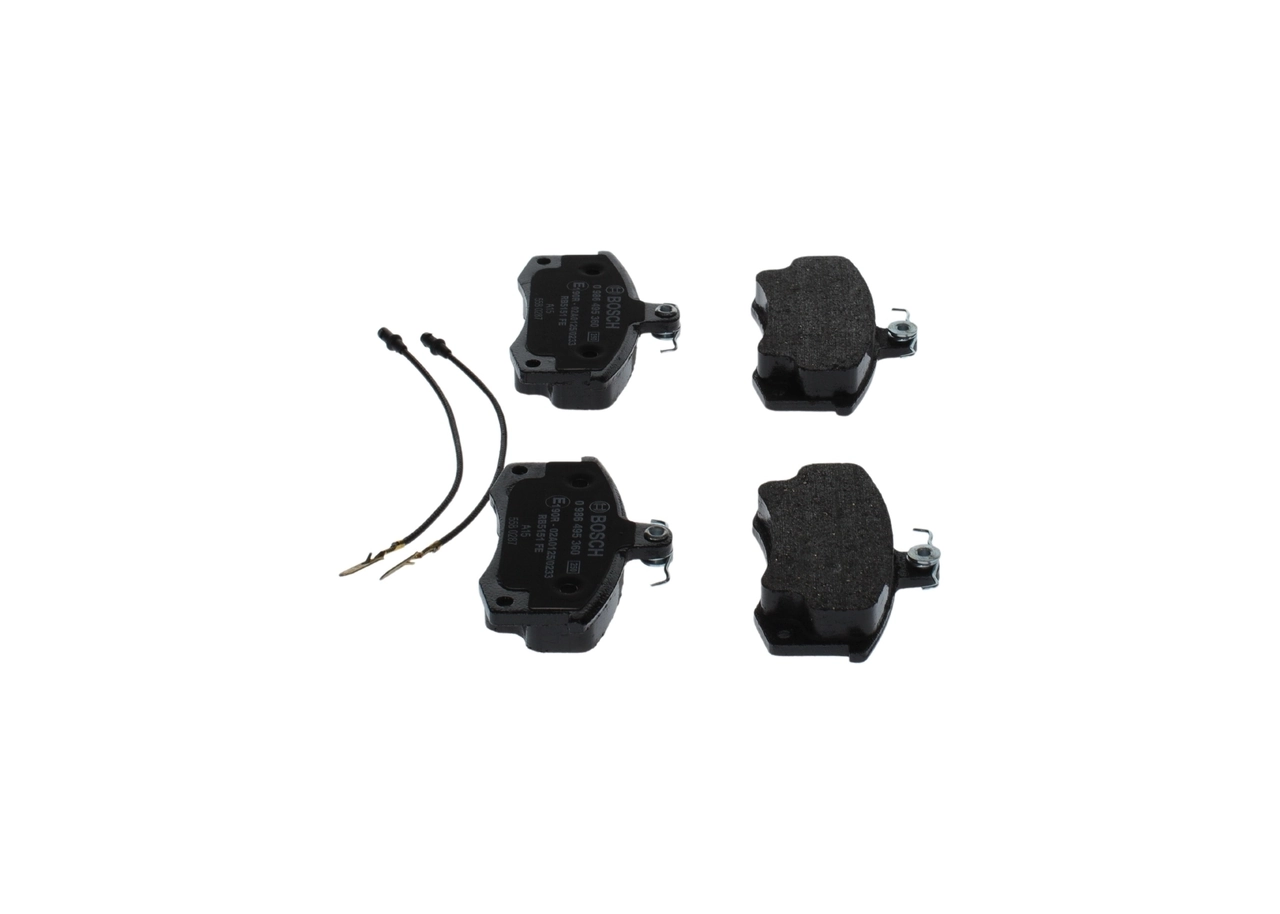 Купити 0986495360 Bosch Колодки гальмівні передні, дискові