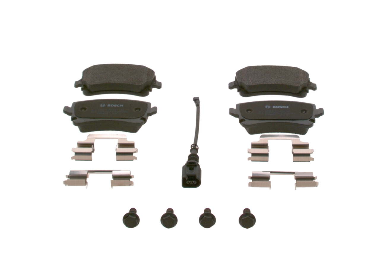 0986494583 Bosch Колодки гальмівні задні, дискові