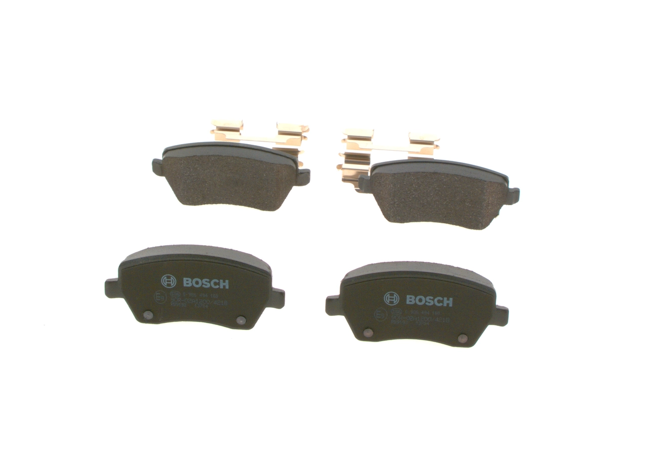 Гальмівні колодки Bosch 0986494160 ціна, від 23.85 USD