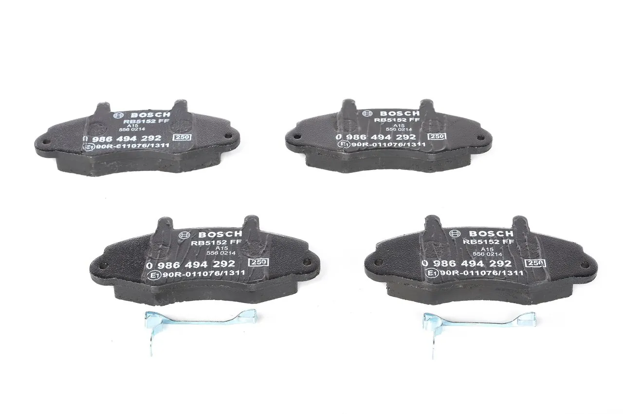 Передні тормозні колодки 0986494292 Bosch