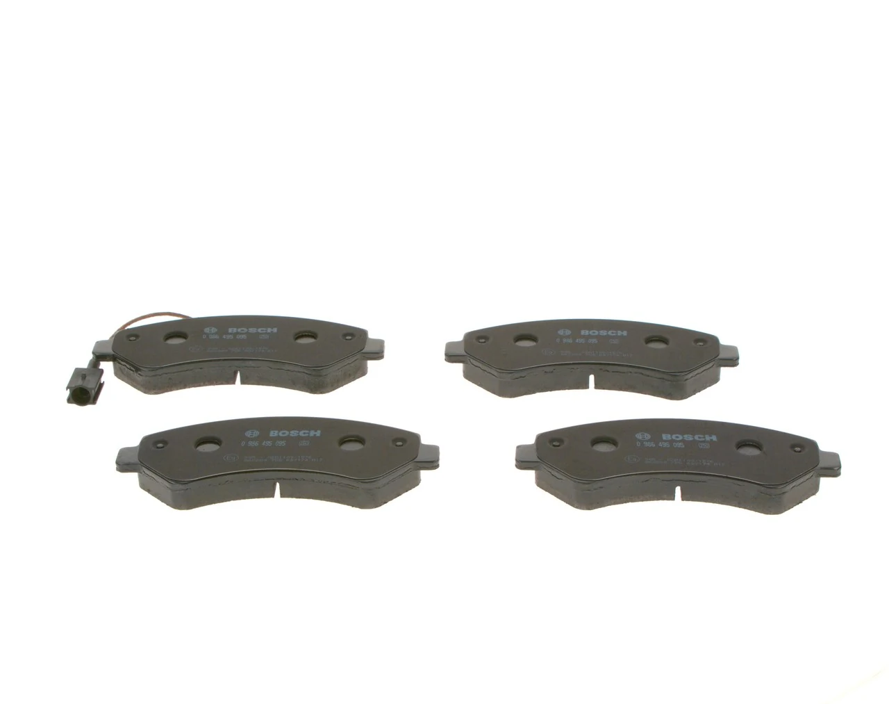 0986495095 Bosch Передні гальмівні колодки