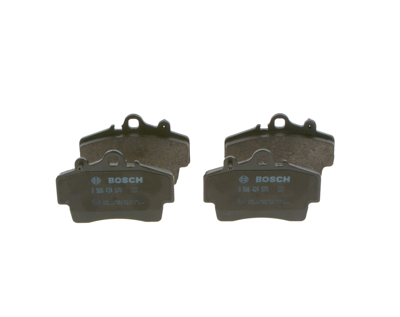 0986424570 Bosch Передні гальмівні колодки