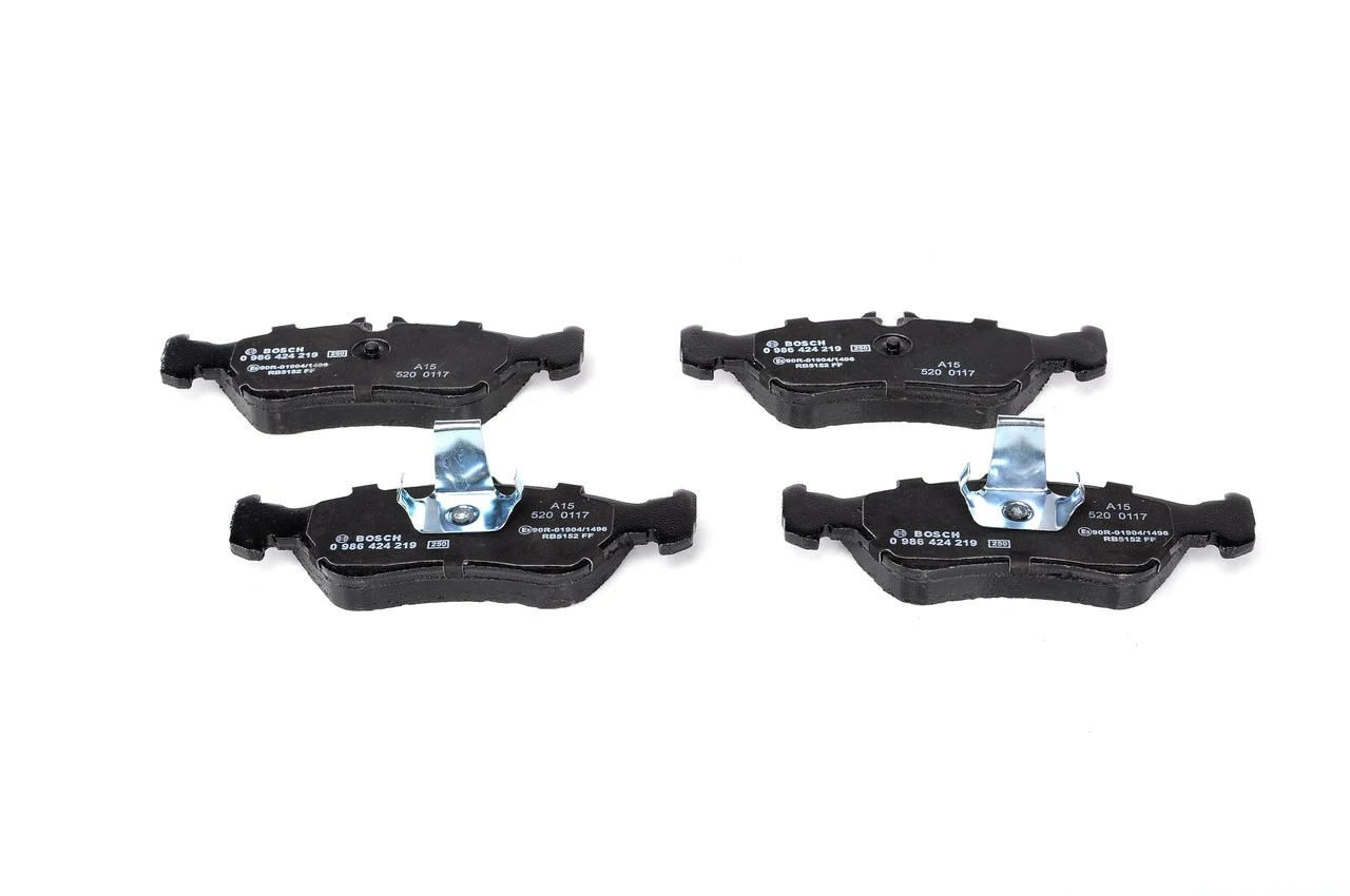 Задні гальмівні колодки Bosch 0986424219 ціна, від 25.32 USD