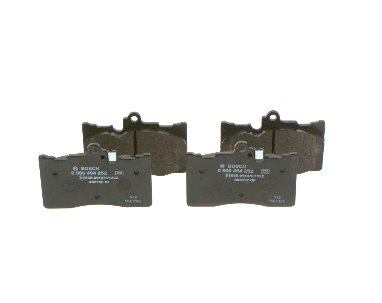 0986494252 Bosch Передні гальмівні колодки