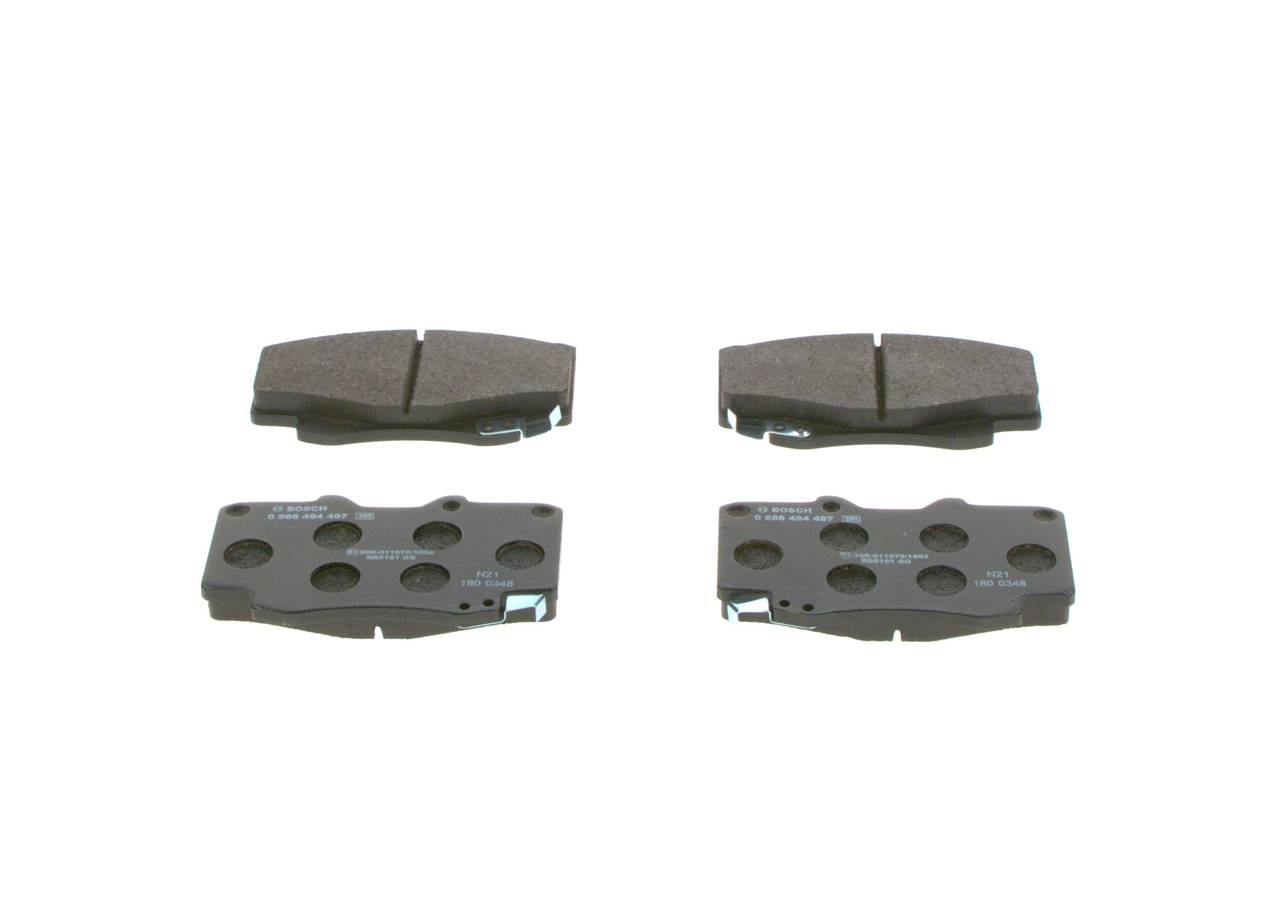 Гальмівні колодки Bosch 0986494497 ціна, від 26.44 USD