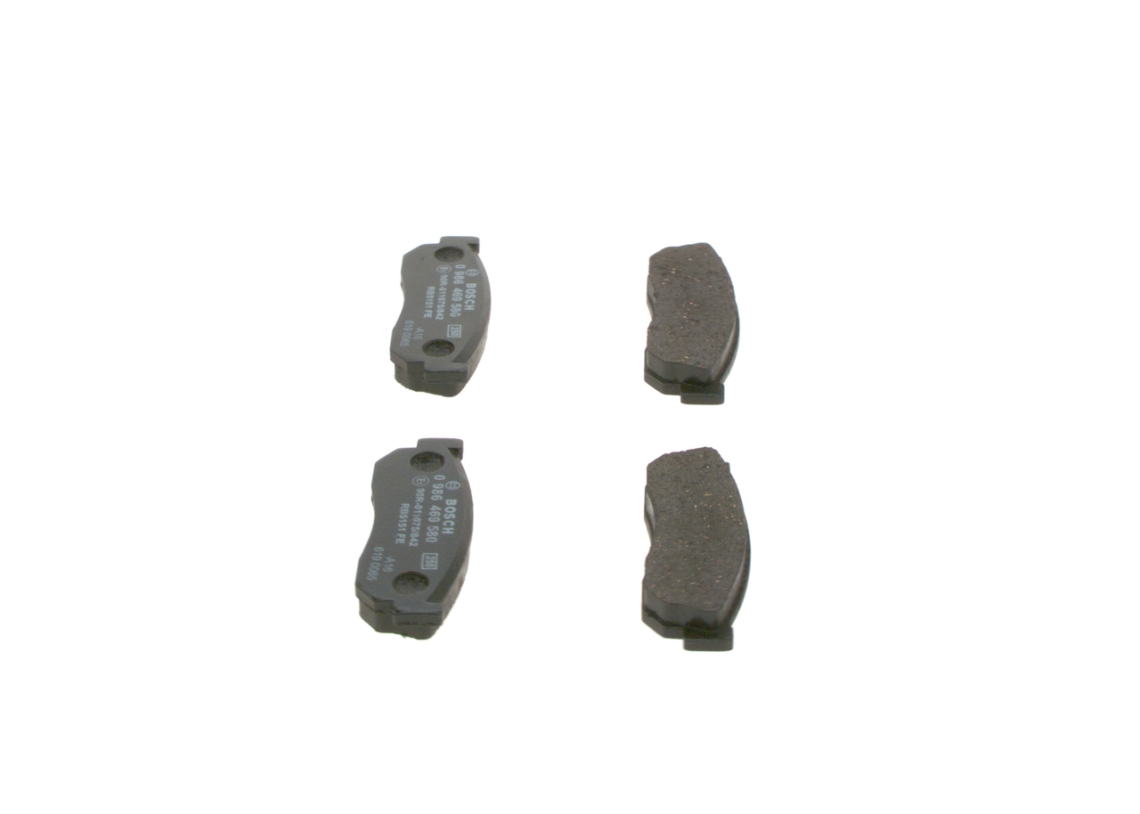 0986469580 Bosch Передні гальмівні колодки